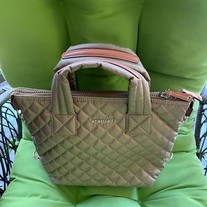 EUC MZ Wallace Gold Metallic II Small Sutton